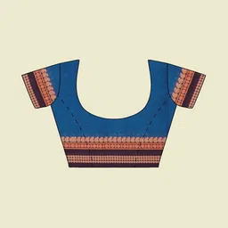 The Chennai Silks Woven Design Maheshwari Saree With Blouse Piece image 2