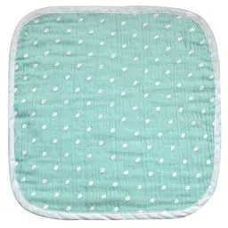 Abracadabra 100% Cotton Muslin Wash Cloths Pack Of 3 Lost in Clouds Print - Multicolour image 4