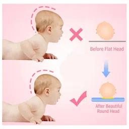 Domenico Baby Soft Neck Support Pillow for Head Shaping Shape Supporter Dog Face Pillow - Brown image 5