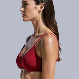 Eden Pack Of 2 Medium Coverage Non Padded Seamless T-shirt Bra image 3