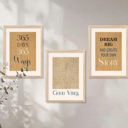 walllane Motivational Wall Art With Frame Home Decor Wall Painting For Living Room Office Bedroom-picture-48