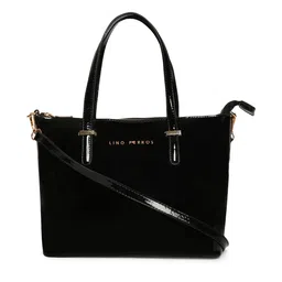Lino Perros Black Solid Handheld Bag-picture-14