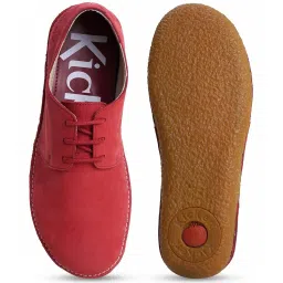 Kickers Women's HOLSTER-IN Red Terracotta Sneakers image 4