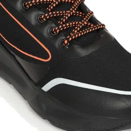 Peter England Men's Black Running Shoes image 4