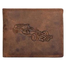 SASSORA ARLO Brown Leather Textured Bi-Fold Wallet-picture-41