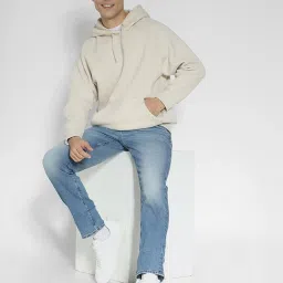 American Eagle Blue Cotton Slim fit Solid Jeans image 4