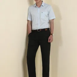 Allen Solly Blue Cotton Slim fit Print Shirt image 4