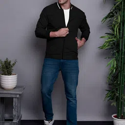 Mast & Harbour Men Lightweight Bomber Jacket image 2