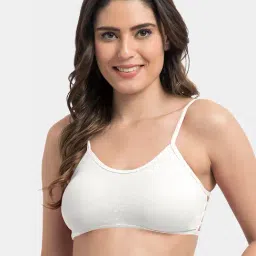 Tweens White Non Wired Padded Seamless Bra-picture-11