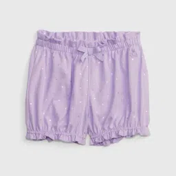 GAP Girls Purple Cotton Solid Shorts-image-26