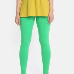 Dollar Missy Grass Green Cotton Leggings-picture-38