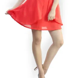 Belle Fille Dark Peach Mini Skirt-picture-11