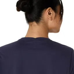 Asics Women's Indigo Fog Icon Ss Top image 4
