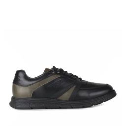 Red Chief Men's Black & Olive Casual Sneakers-picture-0