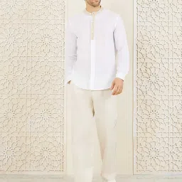 Styli White Regular Fit Cotton Shirt image 4