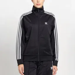 Adidas Originals Black Striped Sports Jacket-picture-38