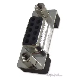 AMPHENOL COMMUNICATIONS SOLUTIONS CONNECTOR, D SUB, RCPT, 9POS, L77TSEH09SOL2RM8-picture-2