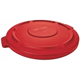 RUBBERMAID Bin Lid 565 mm Red PE for 121.1L BRUTE Container 2632 BRUTE Containers 41 mm, FG263100RED-picture-12
