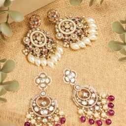 Zaveri Pearls Multi Alloy Earrings for Women-picture-26