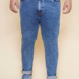 John Pride Blue Regular Fit Jeans-image-50