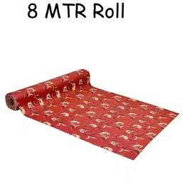 Mopak Decor Orange Set of 1 Regular Shelf Liner Organisers image 5