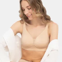 Jockey 1856 Skin Wirefree Padded Full Coverage T-Shirt Bra image 4
