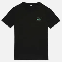 Puma Boys Puma Black Cotton Solid T-shirts-image-25