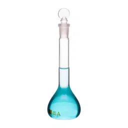 Supertek Volumetric Flask Transparent Class A 5 ml with Interchangeable Glass and Super Stopper, 72.418.0005NIS image 4