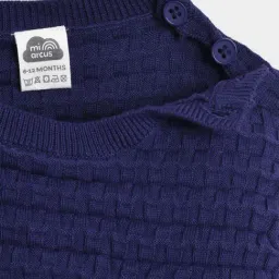 Miarcus Kids Blue Cotton Sweater image 4