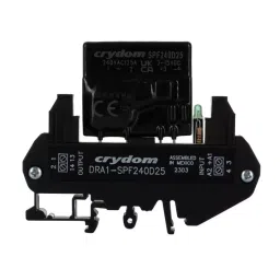 SENSATA/CRYDOM Solid State Interface Relay DRA1 SPF Series 15 V DC Control 10 A RMS Load DIN Rail Mount, DRA1-SPF240D25 image 3