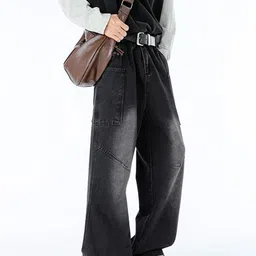 StyleCast Men Mid-Rise Baggy Light Fade Jeans image 5