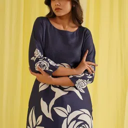 HRITIKA Women Floral Printed Kurta with Trousers-picture-12