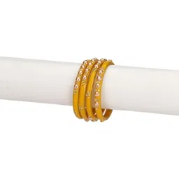 1ST TIME Set Of 28 Stones-Studded Bangles image 3