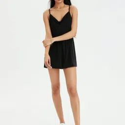 American Eagle Outfitters Black Romper image 3