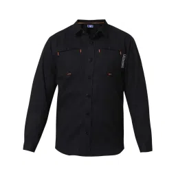 Jack & Jones Junior Black Cotton Regular Fit Full Sleeves Shirt image 4