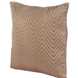 MFD HOME Furnishing Beige Satin Cushion Cover - Set of 2 image 4