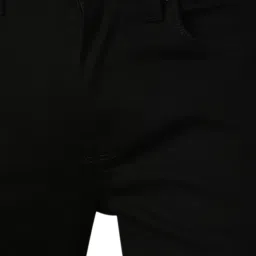 SELECTED HOMME Black Slim Fit Lightly Washed Jeans image 4