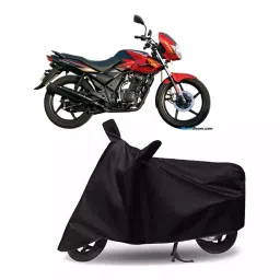 Auto Pearl Bike Cover for TVS Flame (Black)-picture-17