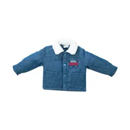 Mee Mee Kids Mid Blue Quilted Jacket-image-61