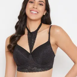 Clovia Black Non Wired Padded T-Shirt Bra-picture-37