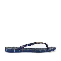 Ipanema Women's Blue Flip Flops-picture-31