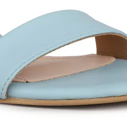 Inc.5 Women's Blue Ankle Strap Wedges image 4