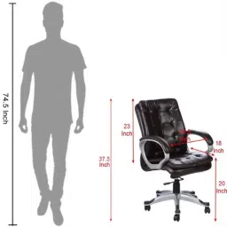 Modern India Seating MIS133 Xylo Series Office Chair image 3