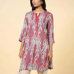 Marigold Lane Rust Printed Tunic image 4