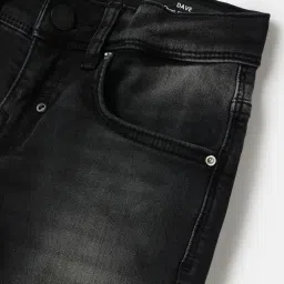 Antony Morato Boys Black Skinny Fit Shorts image 4