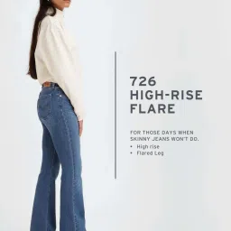 Levi'S Blue Flaired Fit Jeans image 4