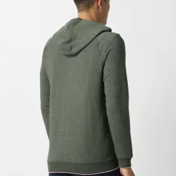 Van Heusen Green Cotton Regular Fit Hoodie image 2