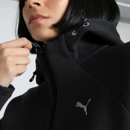 Puma Black Regular Fit Hoodie image 4