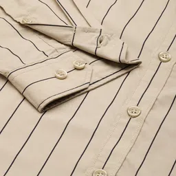 Mast & Harbour Men Standard Striped Casual Shirt image 5