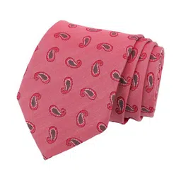 Alvaro Castagnino Men Woven Design Skinny Tie image 3